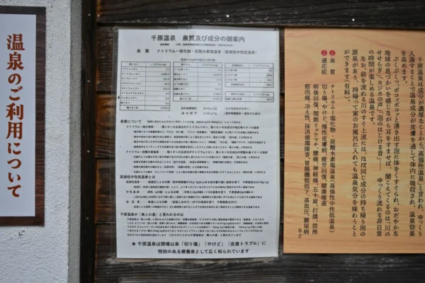温泉分析書