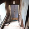 温泉への階段