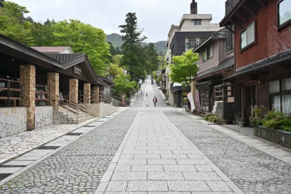 御幸参道本通り、角磐山 大山寺