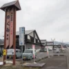 原町温泉 ゆくら妻有 外観、駐車場