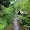 渡り廊下からの景色
