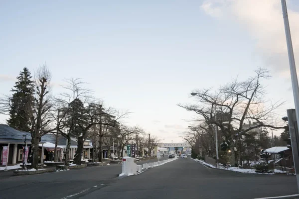 入口、道路