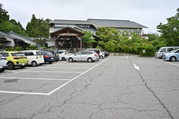 百花の里 城山温泉 駐車場