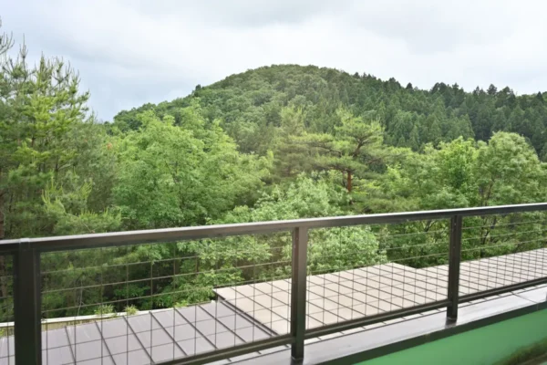休憩所からの風景