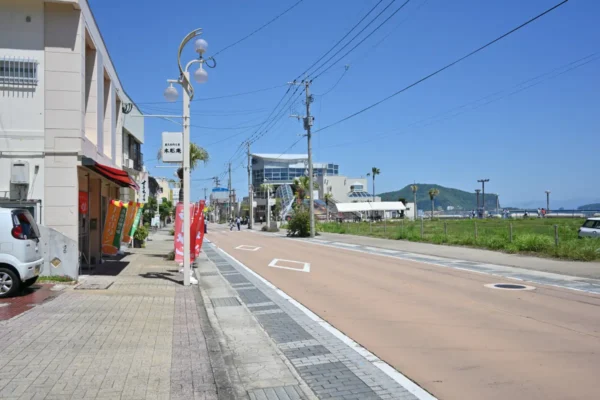 前の道路