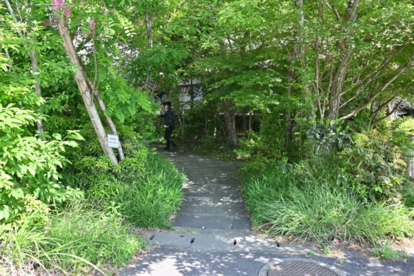 山懐の宿 一木一草 入口