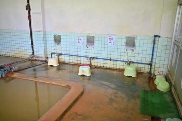 内湯と洗い場