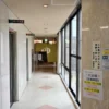 温泉への通路