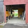 露天風呂への通路