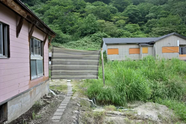 露天風呂入口
