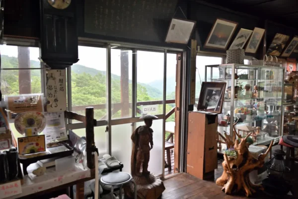 休憩所からの景色