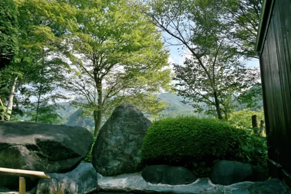 露天風呂からの風景