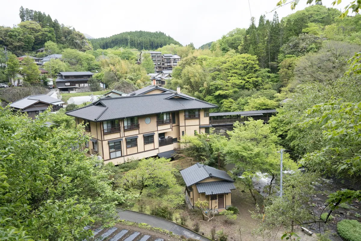 日帰り温泉 黒川温泉 やまびこ旅館