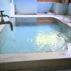 内湯、温泉口