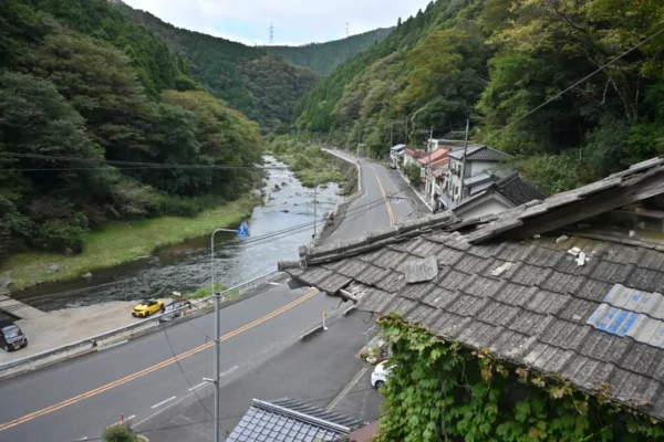 館内からの景色