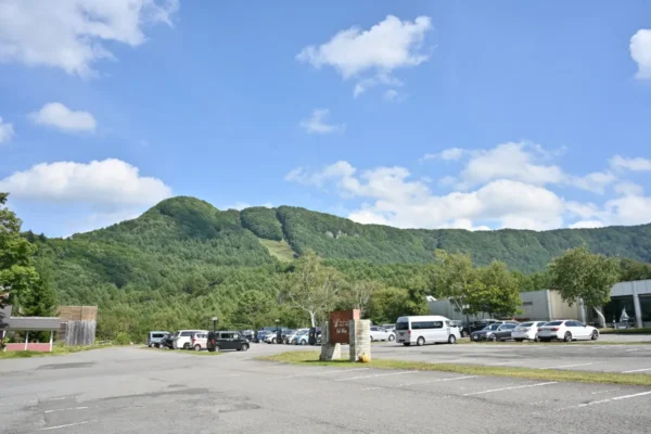 駐車場、水上高原