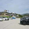 三朝温泉 駐車場