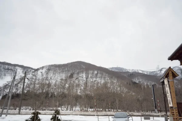 三国街道、周辺景色、山、苗場