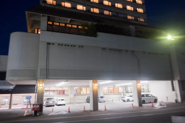 盛岡つなぎ温泉 愛真館 駐車場