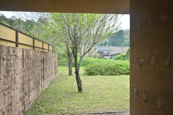休憩所からの風景