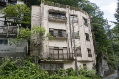 日帰り温泉 西山温泉 元湯 蓬莱館