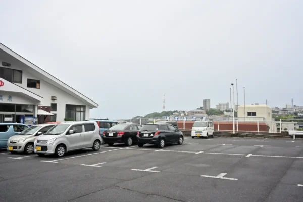 駐車場、鹿児島市街