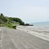 鹿児島湾の海岸、砂浜