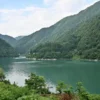 宇奈月湖と黒部峡谷