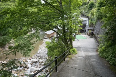 日帰り温泉 木賊温泉 旅館 井筒屋