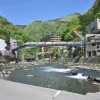 杖立温泉 杖立川