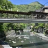 杖立川と橋