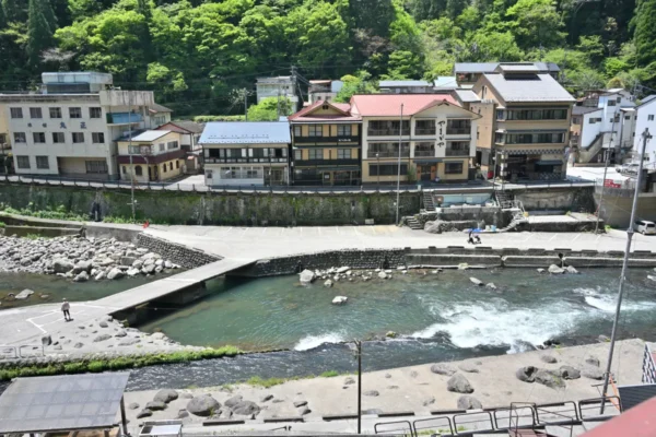 杖立温泉 杖立川