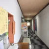 受付、温泉入口
