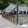 豊科温泉 湯多里 山の神 入口の橋